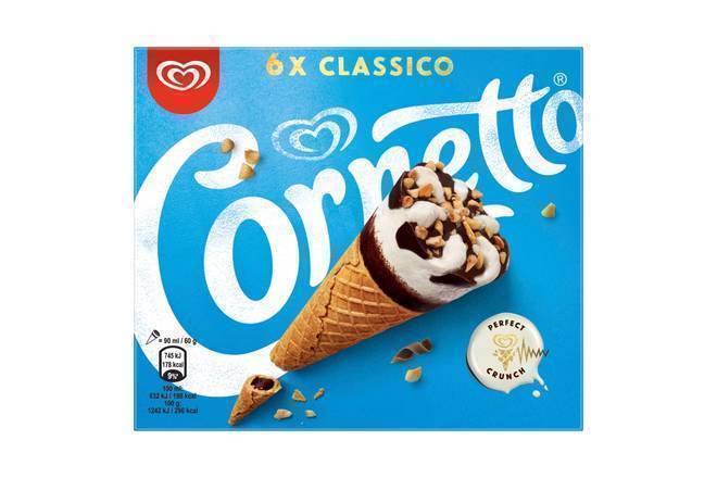 Cornetto Classic 6pk