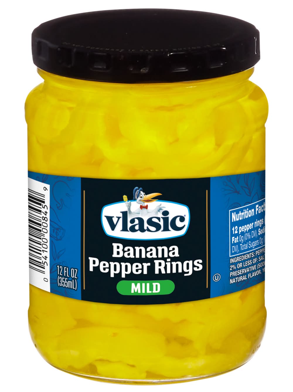 Vlasic Mild Banana Pepper Ring (12 fl oz)