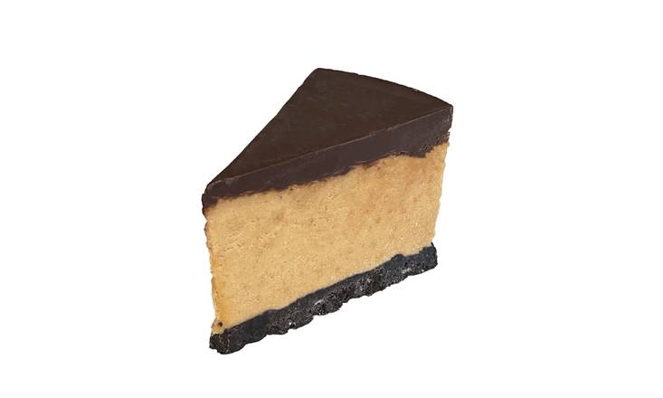 Chocolate Peanut Butter Pie Slice
