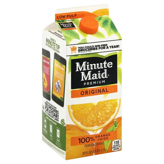 Minute Maid Low Pulp Orange Juice (59 fl oz)