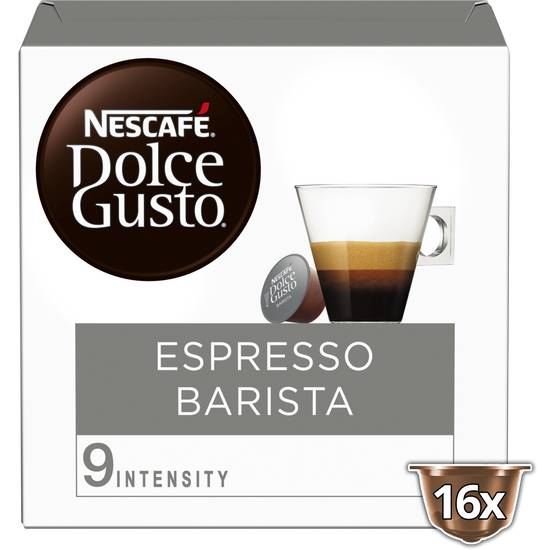 Nescafé - Dolce gusto capsules espresso barista extra crema (16 pièces, 112 gm)