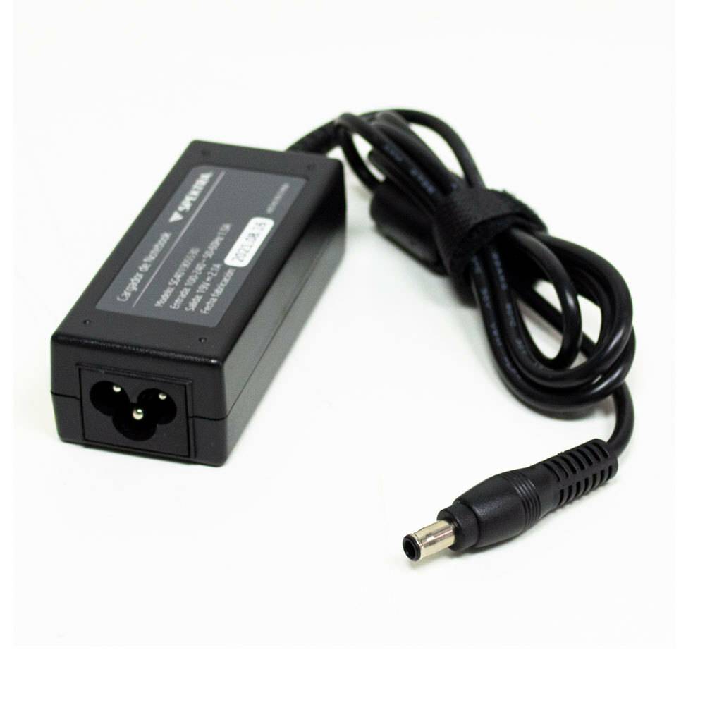 Spektra Cargador alternativo para Notebook Samsung, 40W, 19V, 2.1A, conector 5.5mm*3mm C/Cable de Poder