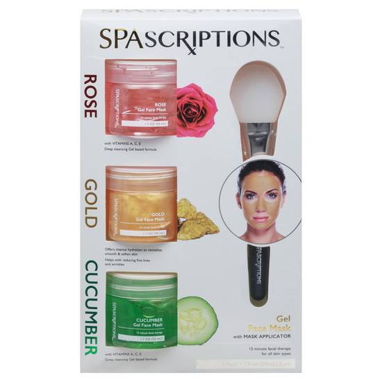 Spascriptions Variety Flavour Face Mask (3 ct)