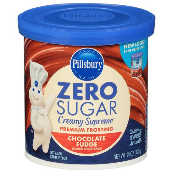 Pillsbury Creamy Supreme Zero Sugar Premium Frosting