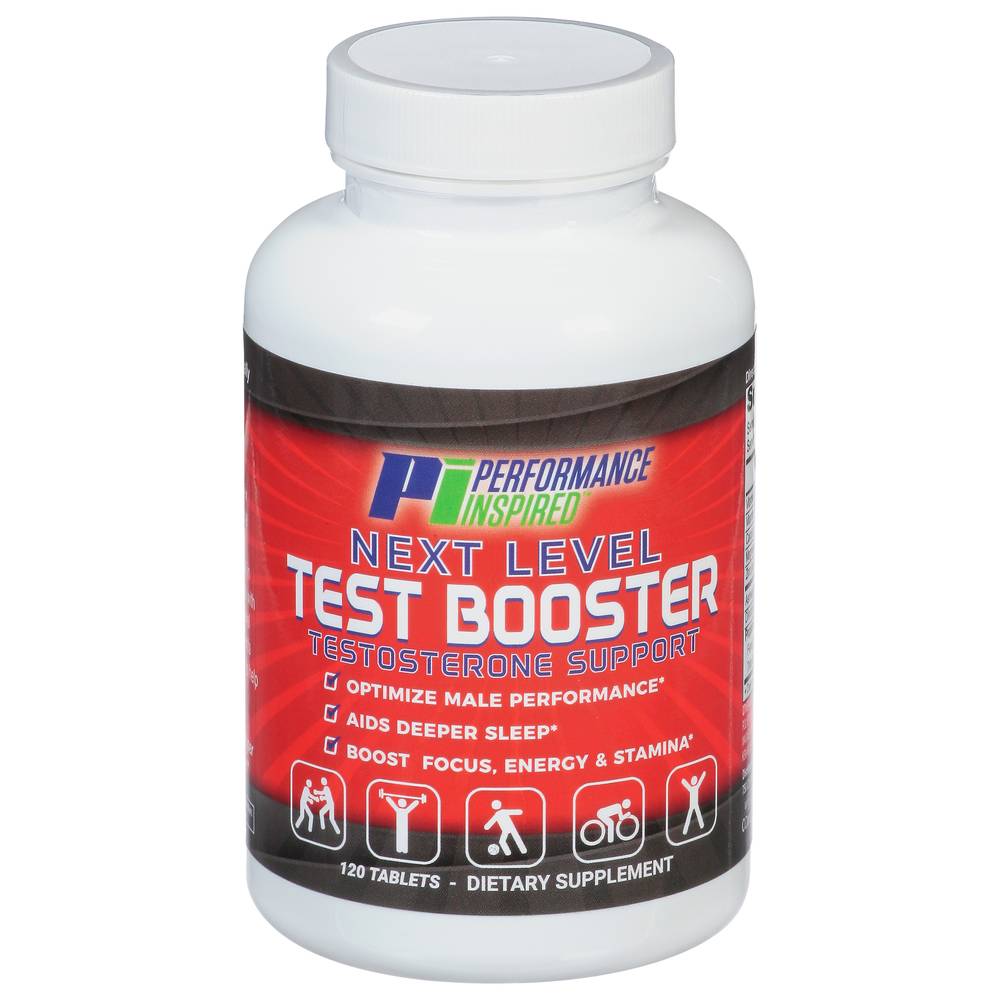 PERFORMANCE INSPIRED Next Level Test Booster