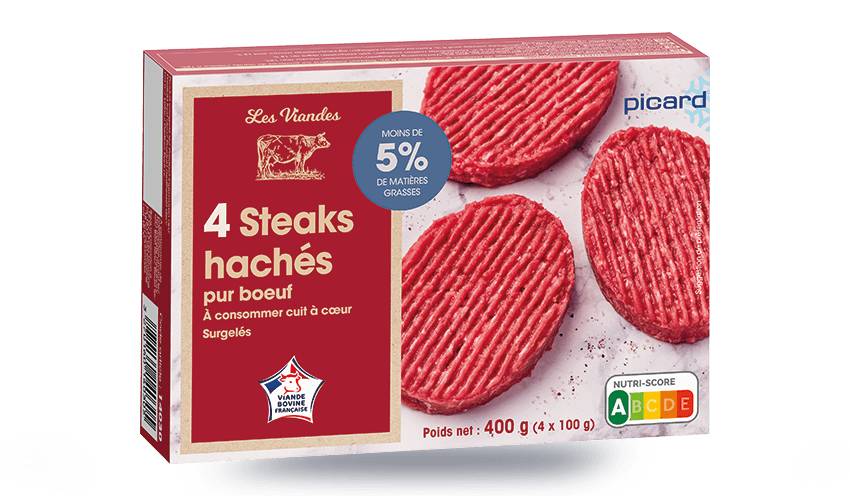 4 steaks hachés