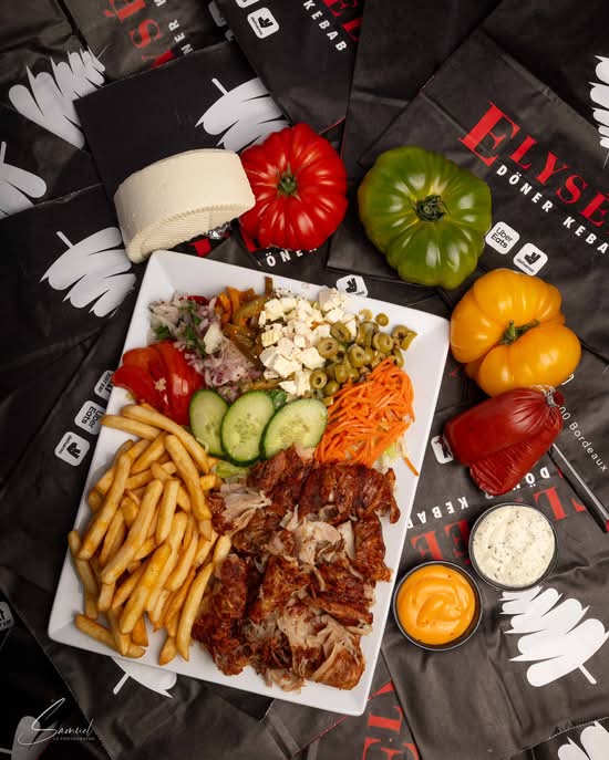 Assiette kebab