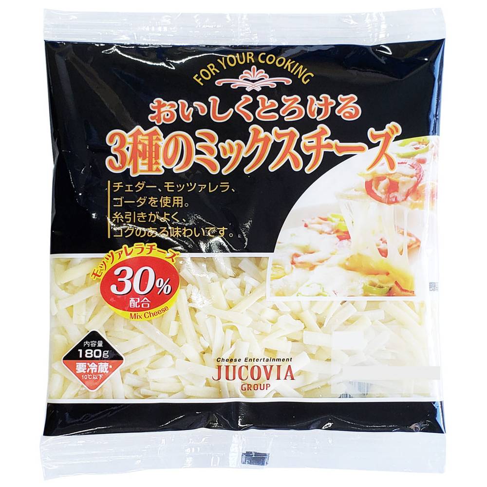 ムラカワ　おいしくとろける3種のミックスチーズ/180g