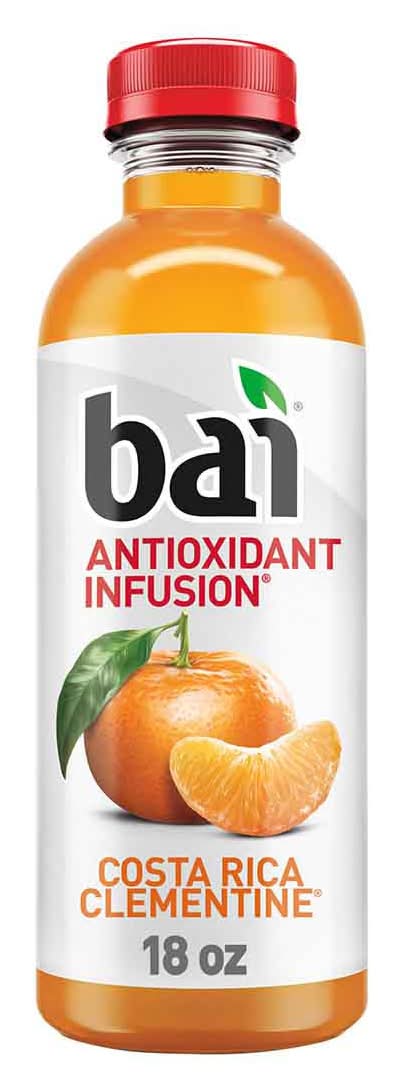 Bai Antioxidant Infusion Costa Rica Clementine Flavored Water 18 Fl Oz