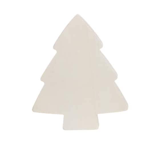 Make Market Unfinished Wood Christmas Tree Tabletop Accent, 7.25"