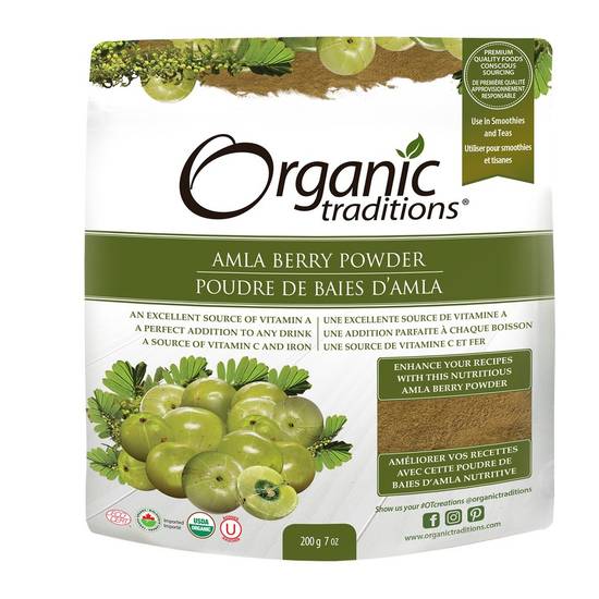 Organic Traditions Amla Berry Powder (200 g)