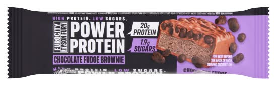 Furocity Chocolate, Caramel, Tyson Fury Fudge Brownie Power Protein Bar (60g)