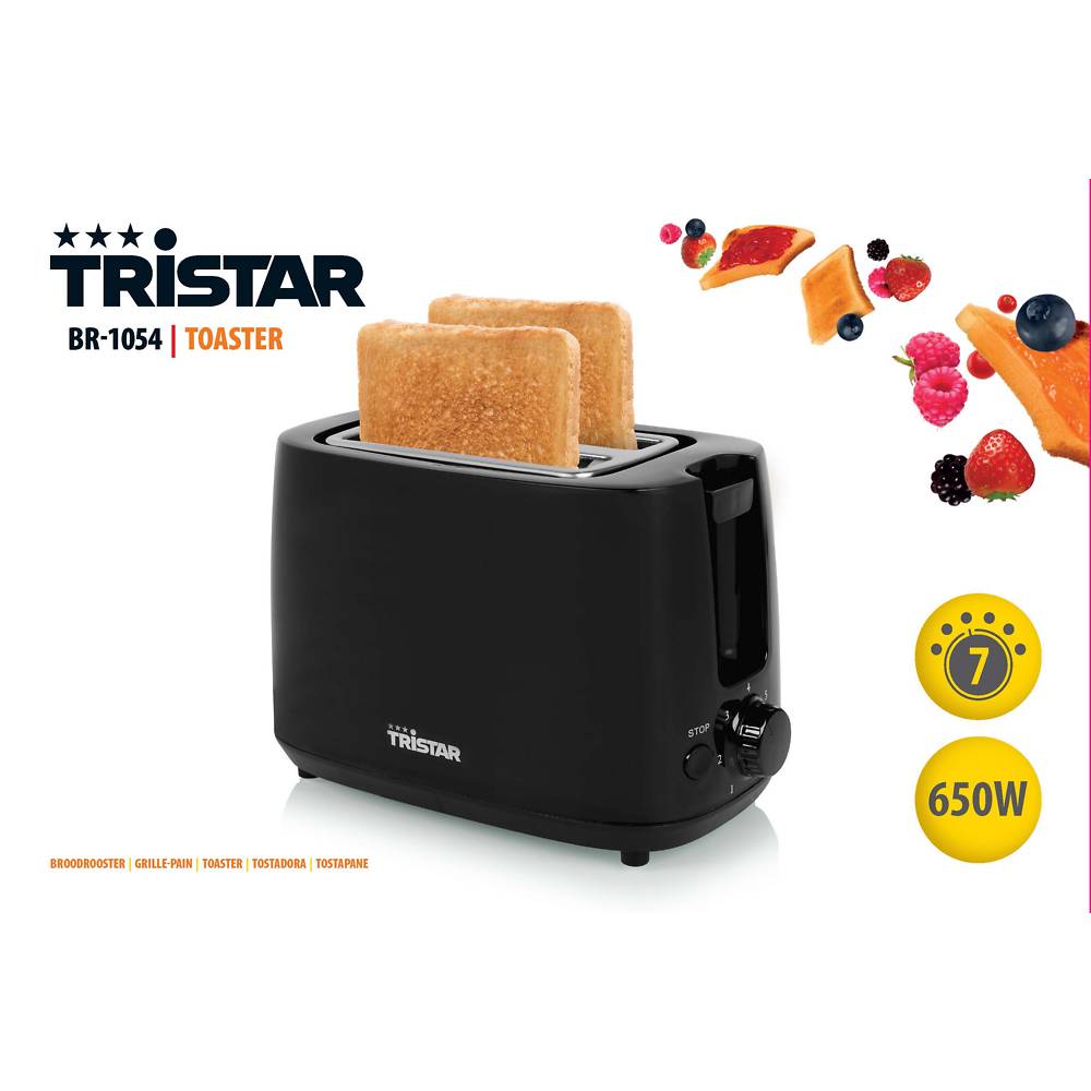 Tristar - Toaster br-1054 noir