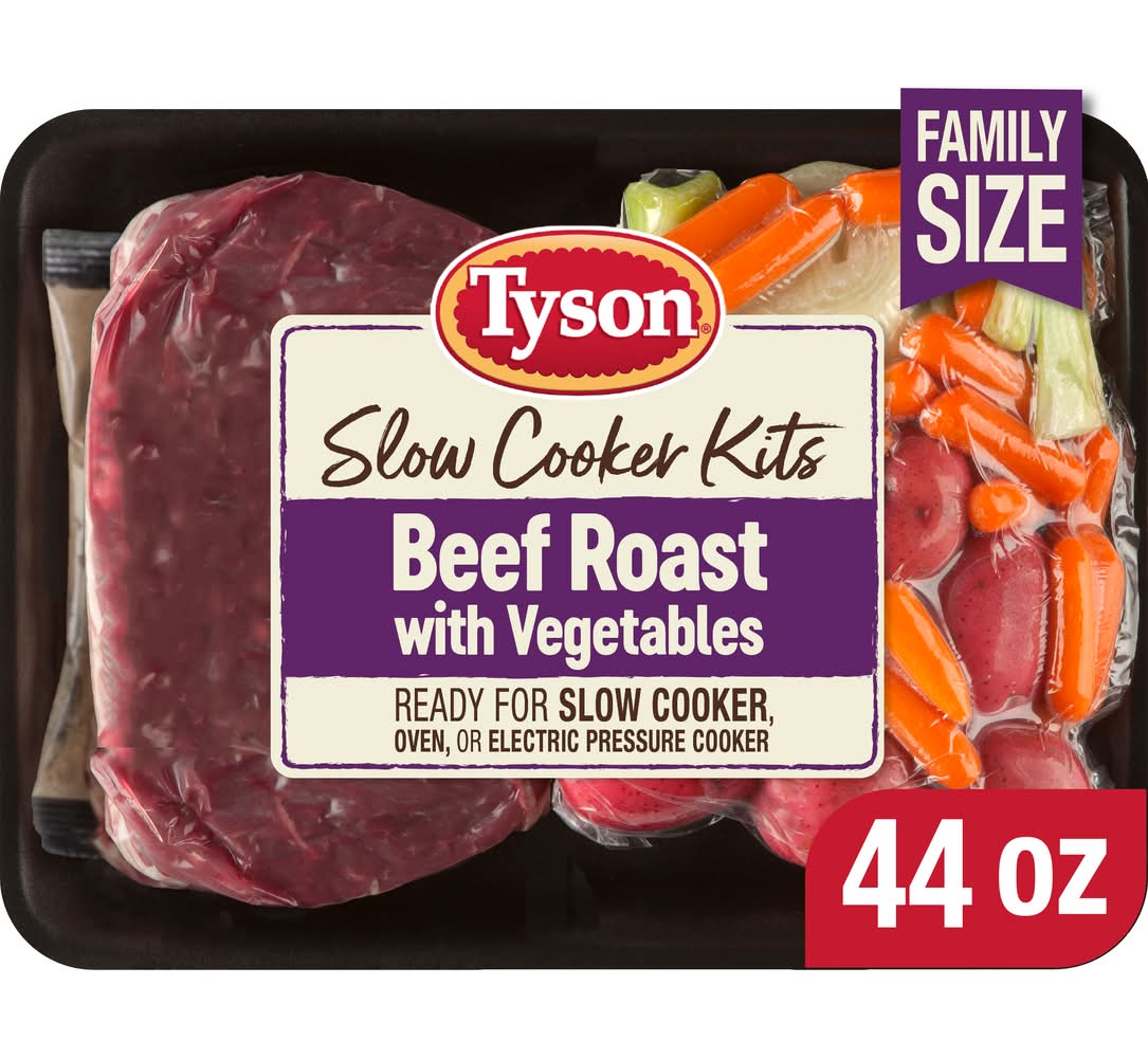 Tyson Slow Cooker Beef Roast With Vegetables (44 oz)