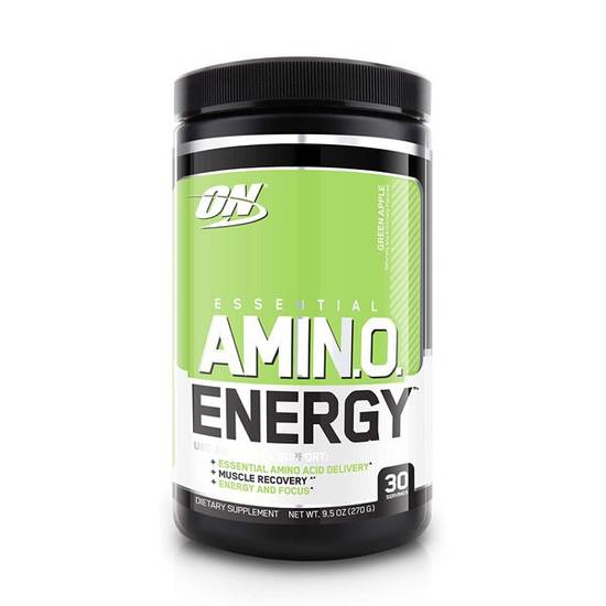 Optimum Nutrition Essential Amino Energy Powder Green Apple (9.5 oz)