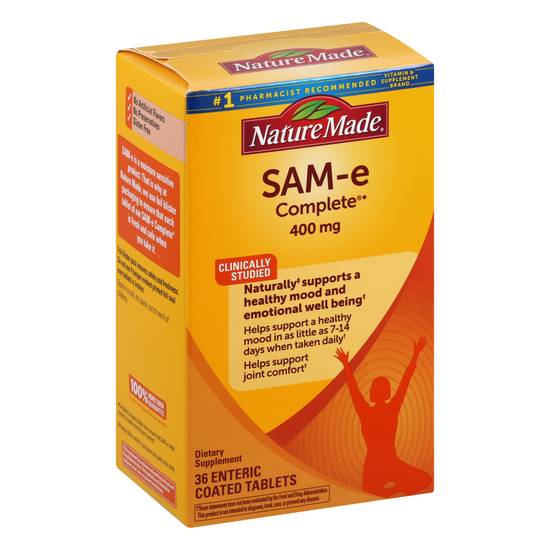 Nature Made Sam-E Complete 400 mg (36 ct)