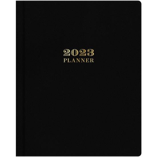 Day Designer Weekly/Monthly Planning Calendar, 8" x 10", Black, January To December 2023, 138793
