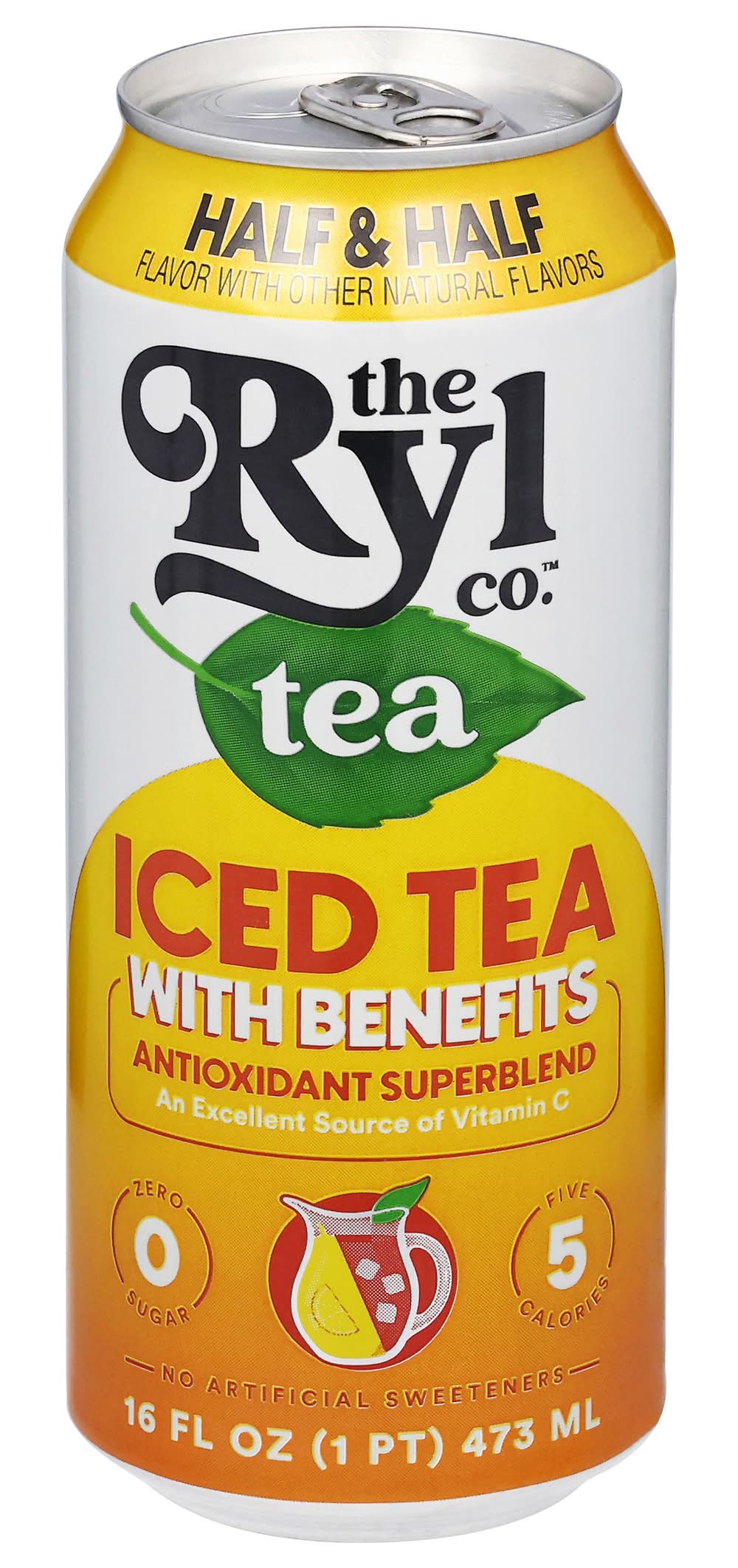 The Ryl Company Iced Tea With Benefits Antioxidant Superblend, Half & Half (16 fl oz)