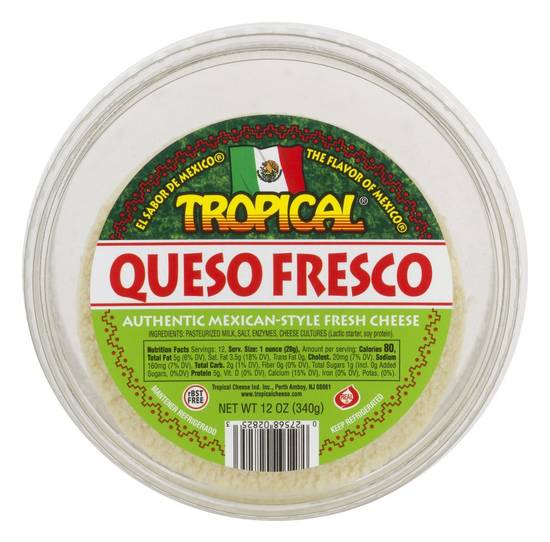 Tropical Queso Fresco Fresh Cheese