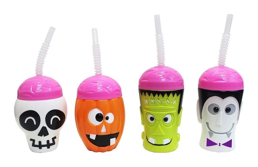 Kid-Friendly Halloween Sippy Cup With Straw
