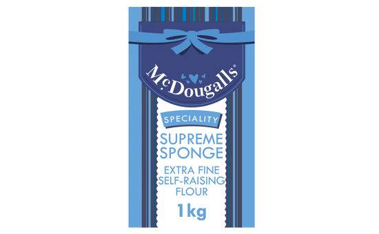 McDougalls Supreme Sponge Premium Self Raising Flour 1KG