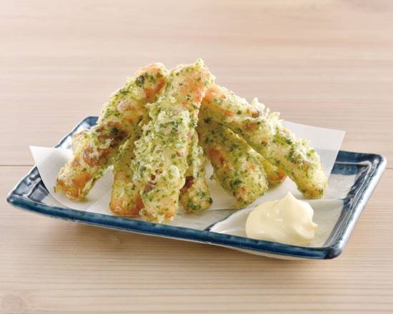 ちくわの磯辺揚げ Isobe-style Deep-fried Fish Paste