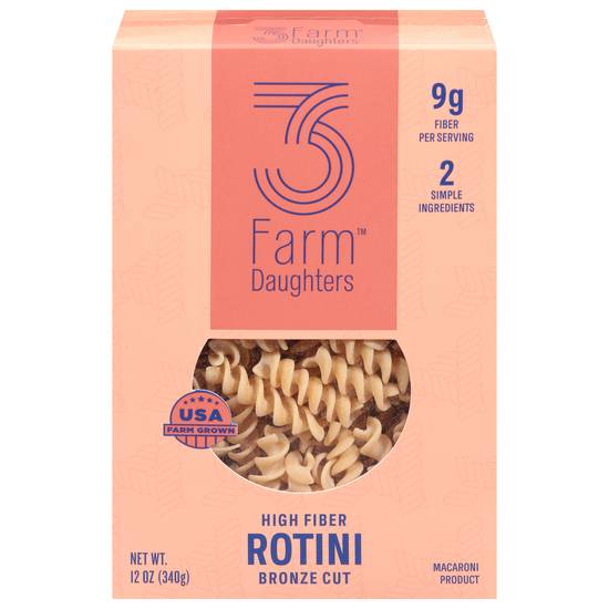 3 Farm Daughters High Fiber Rotini Rotini