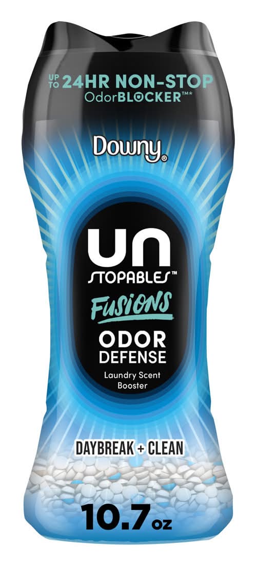 Downy Unstopables Fusions Odor Defense Laundry Booster Beads, Daybreak-Clean (10.7 oz)