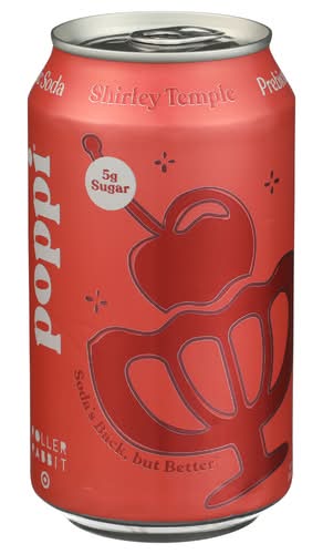 Poppi Shirley Temple Prebiotic Soda