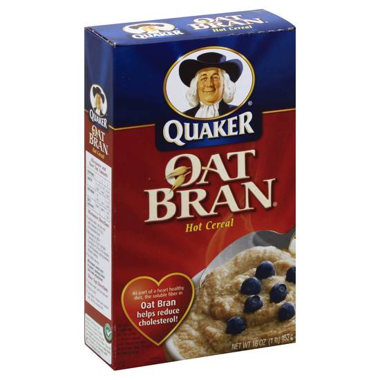 Quaker Oat Bran Hot Cereal (16 oz)