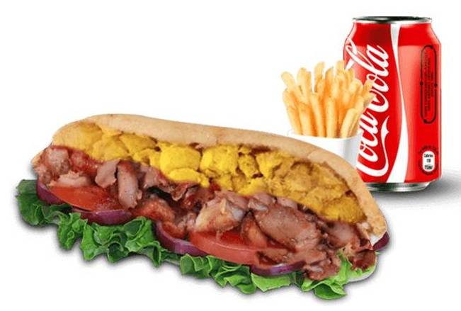 Menu sandwich mixte