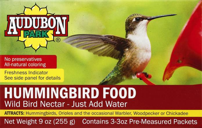 Audubon Park Wild Bird Nectar Hummingbird Food (3 x 3 oz)