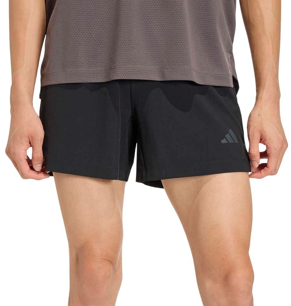 Adidas Men's Designed for Training 5'' Essentials Shorts (Black, XXL)