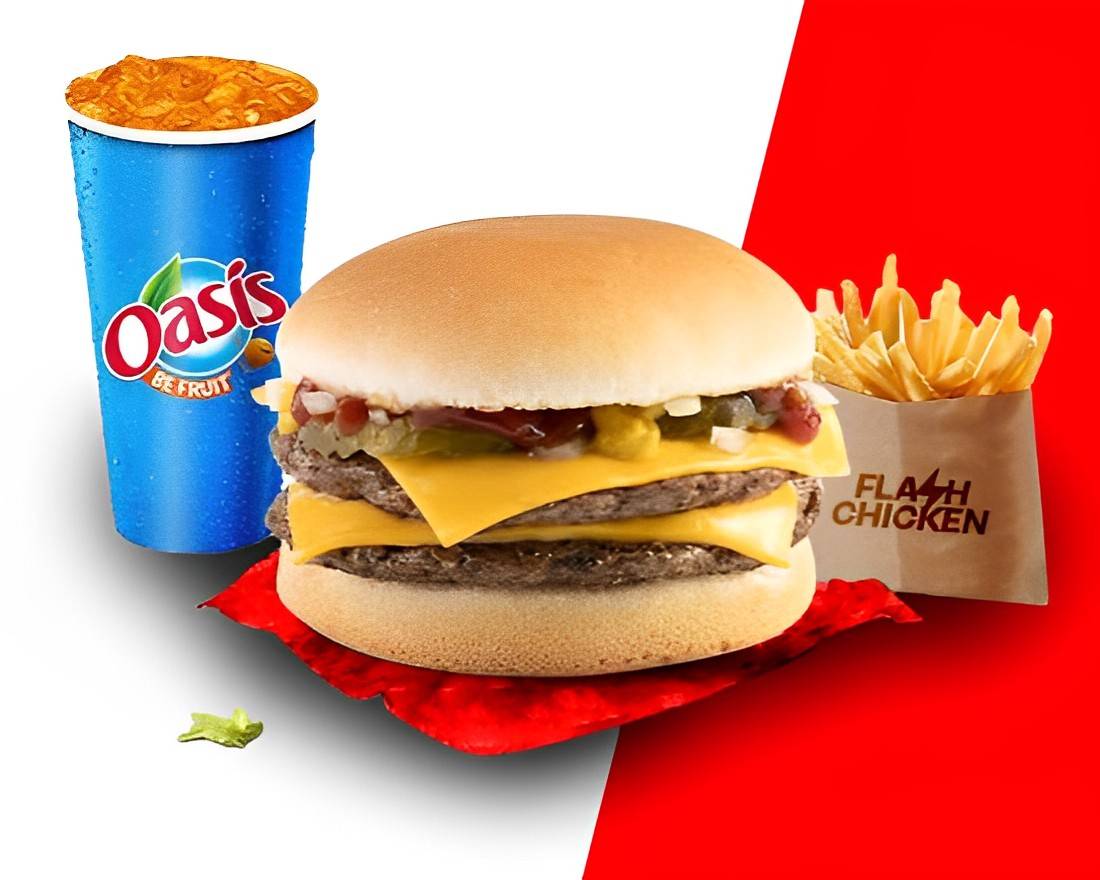 Menu Double Cheese