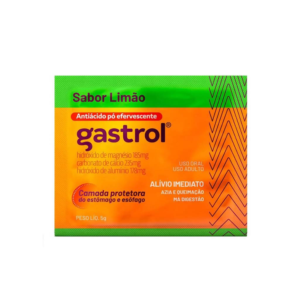 Neo química gastrol limão pó efervescente (5g)