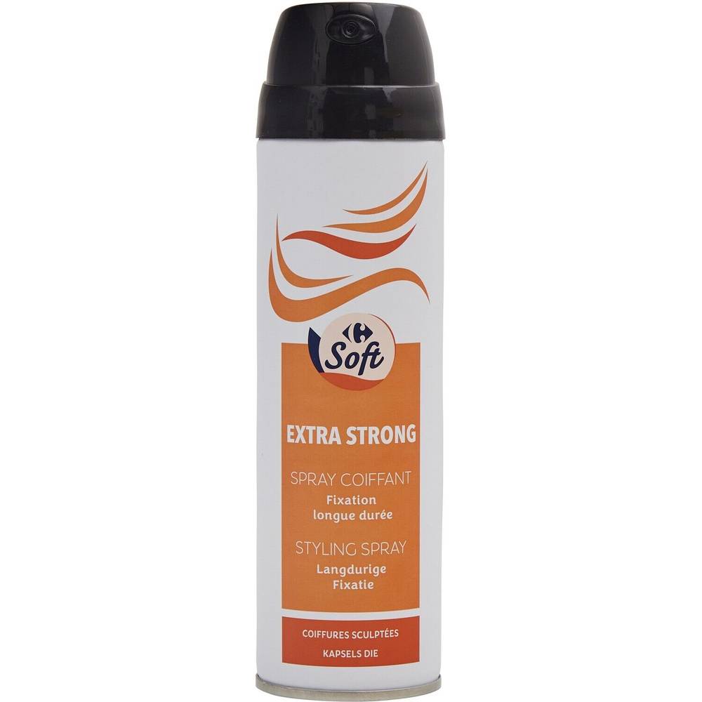 Carrefour - Spray coiffant extra strong (250ml)