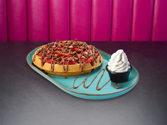 Strawberry Indulgence Waffle