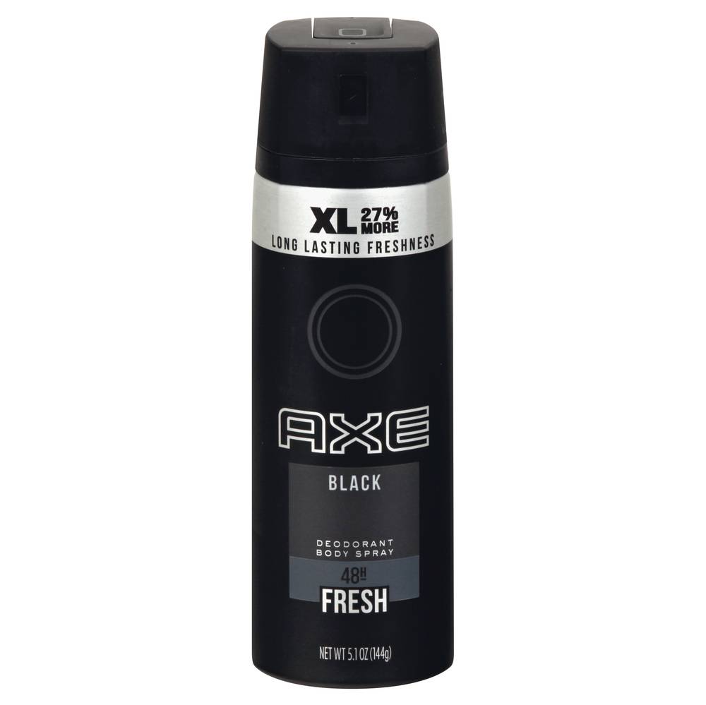 Axe Black Long Lasting Fresh Body Spray (5.1 oz)