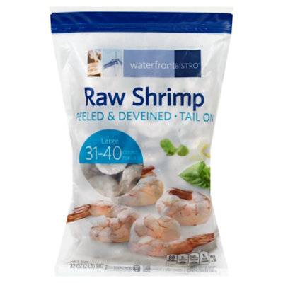 Waterfront Bistro Peeled & Deveined Tail on Raw Shrimp (40 ct) (large)