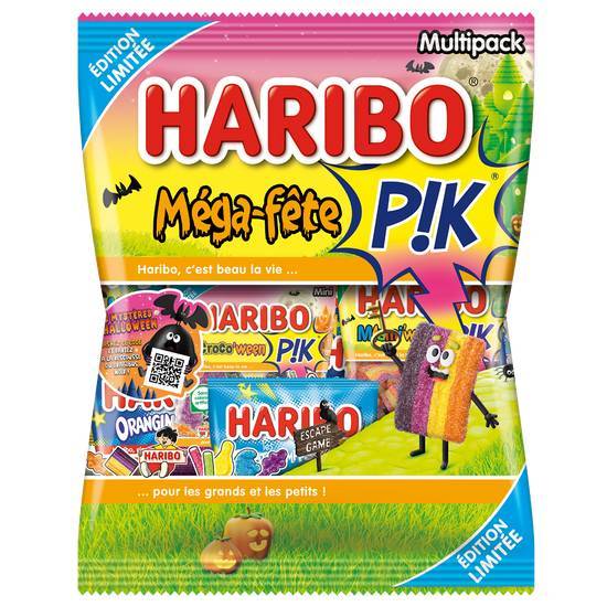 Haribo - Bonbons méga fête pik halloween