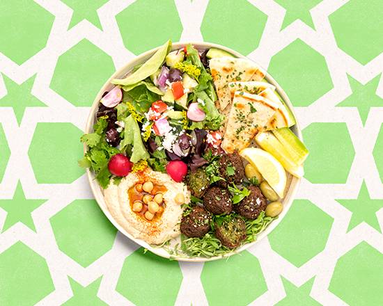 Falafel Hummus Plate