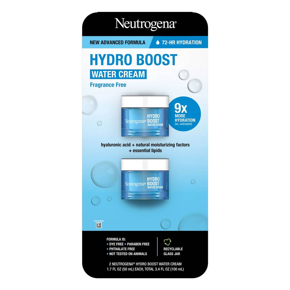 Neutrogena Hydro Boost Water Cream 1.7 fl oz, 2-pack