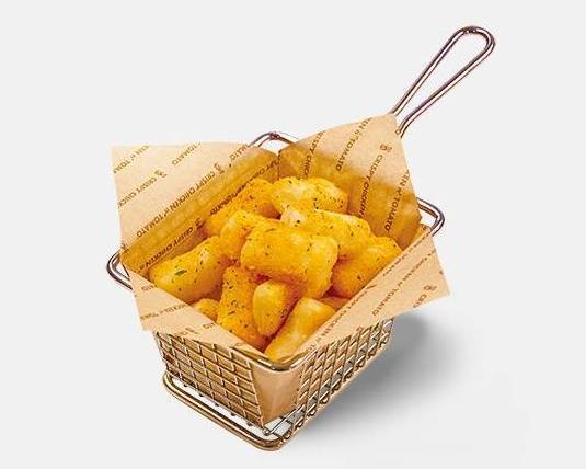 プリダチーズフライドトッポギ Cheese powder fried tteokbokki (15 pieces)