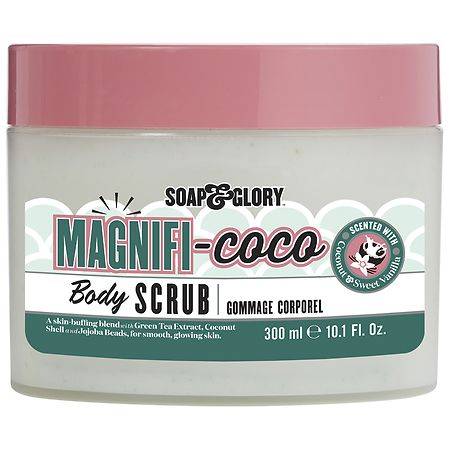 Soap & Glory Magnifi Coco Body Scrub, Coconut - Sweet Vanila