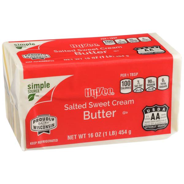 Hy-Vee Sweet Cream Butter (salted)