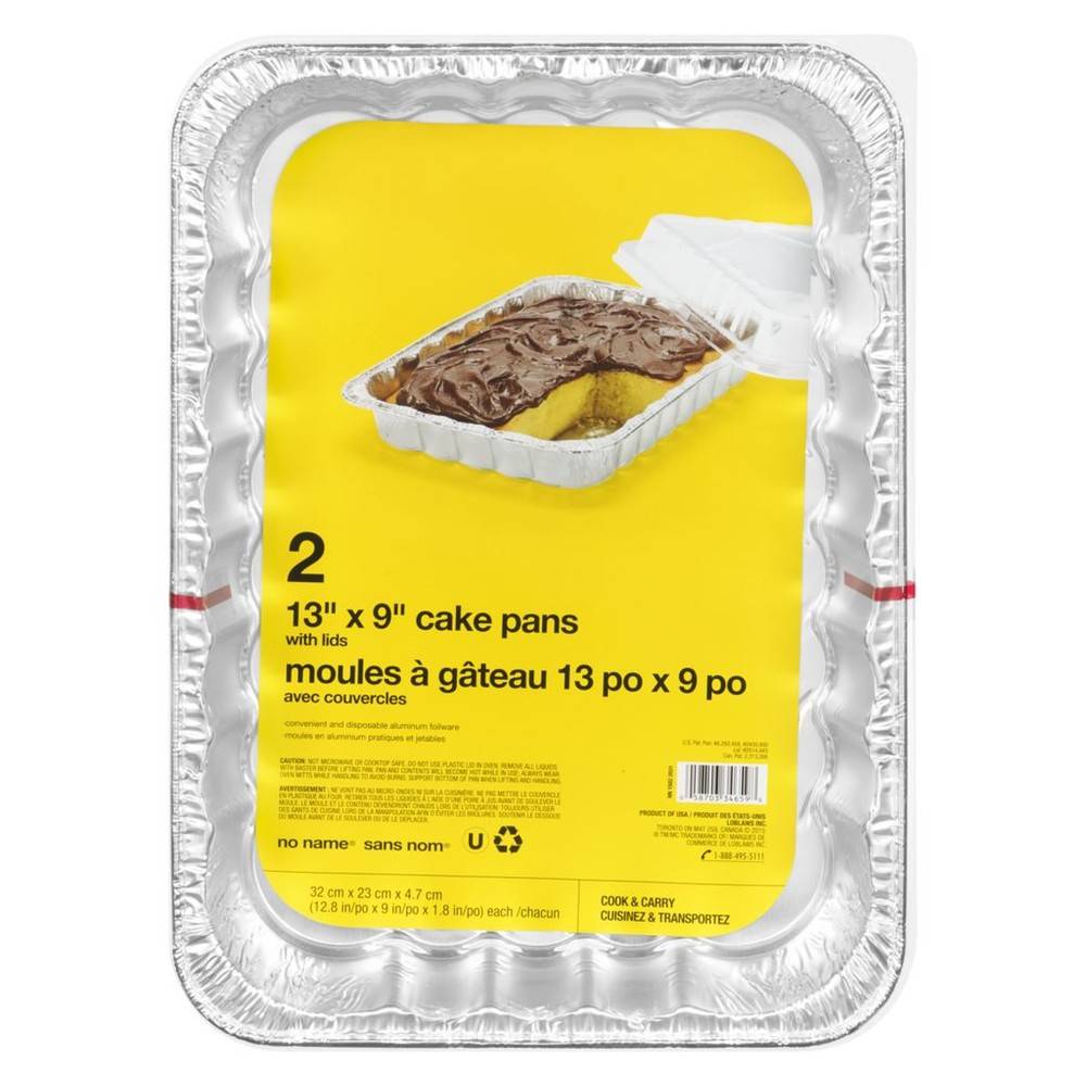 No Name Cake Pans With Lids