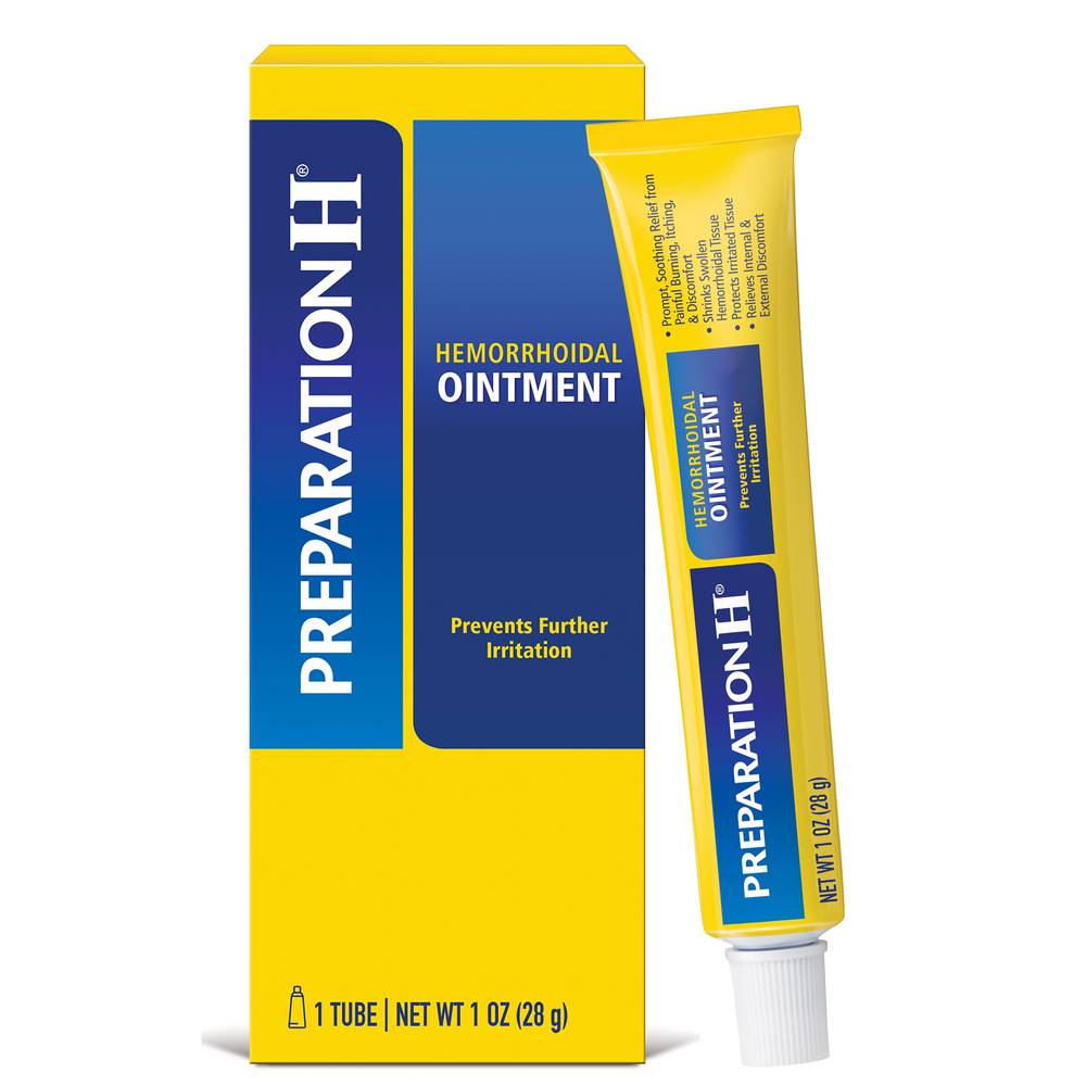 Preparation H Hemorrhoid Ointment, 1 Oz