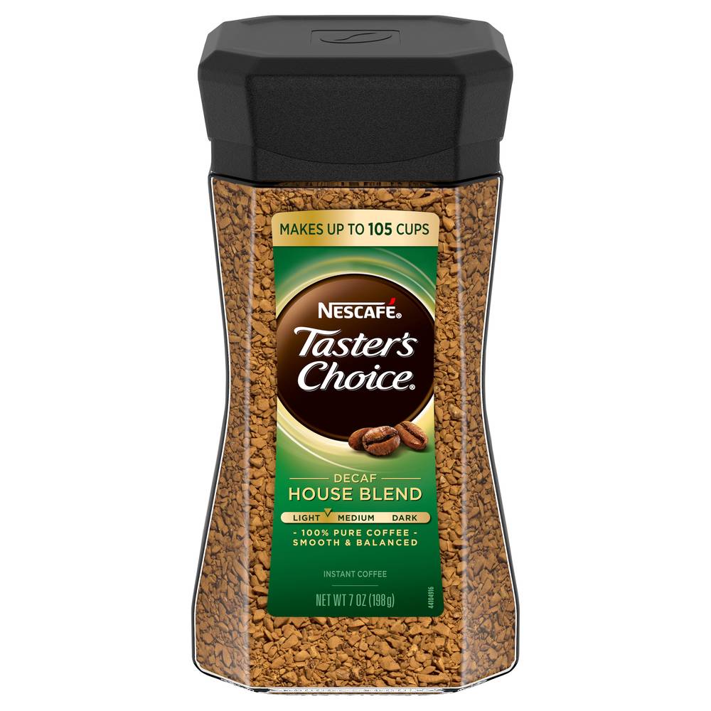 Nescafé Taster's Choice Decaf House Blend Instant Coffee (7 oz)