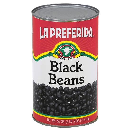 La Preferida Black Beans (50 oz)
