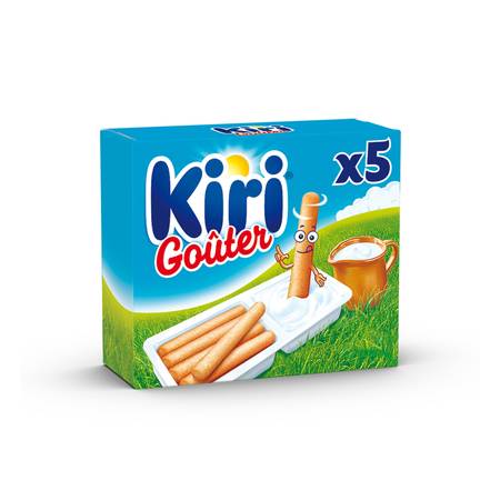 Fromage Enfant Goûter KIRI - la boite de 5 barquettes -175g